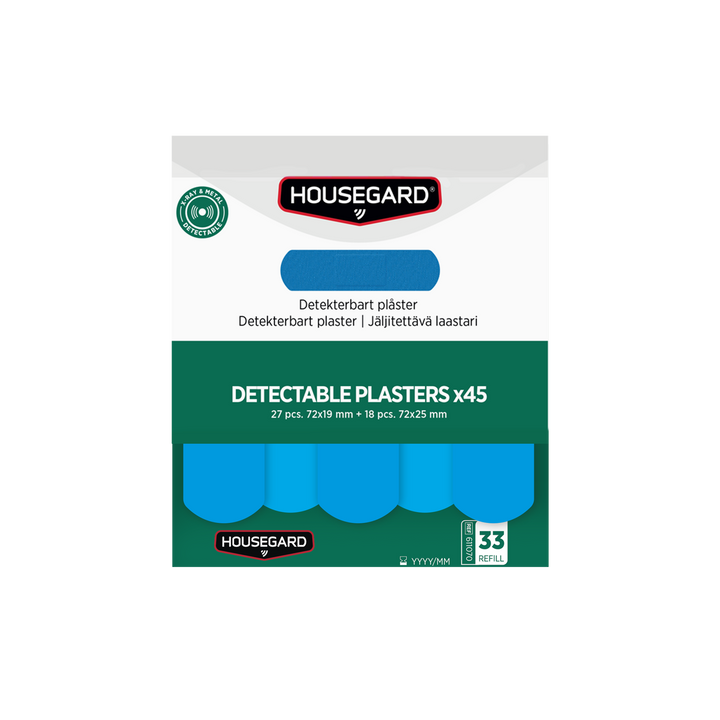 Housegard Detekterbara plåster - 2x45 st – St George