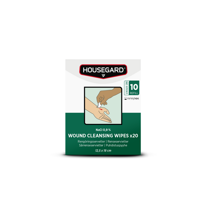 Housegard Sårtvättare NaCl 0.9% - 20-pack – St George