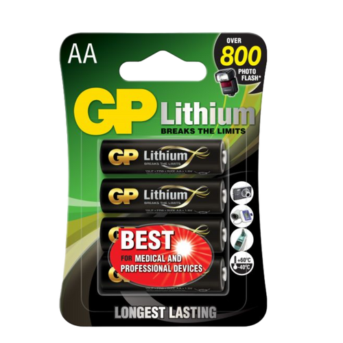 Lithiumbatteri GP Lithium AA - 4-pack