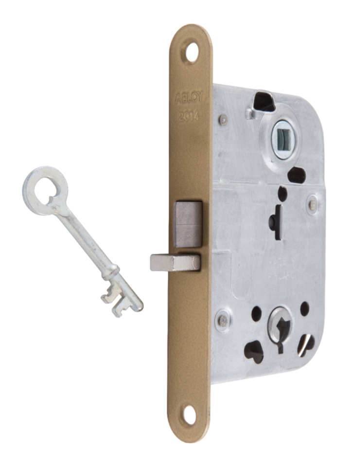 Låshus till innerdörr ABLOY 2014 Mässing