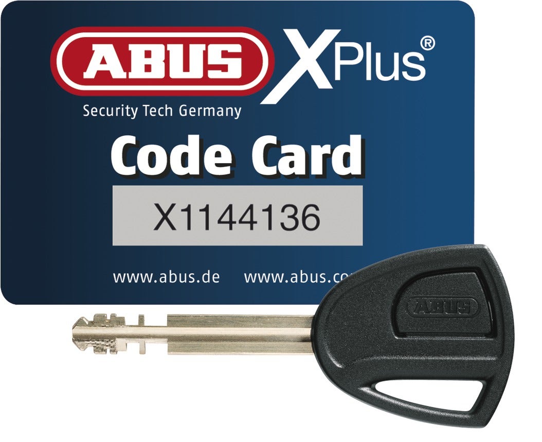 ABUS X-Plus Code Card