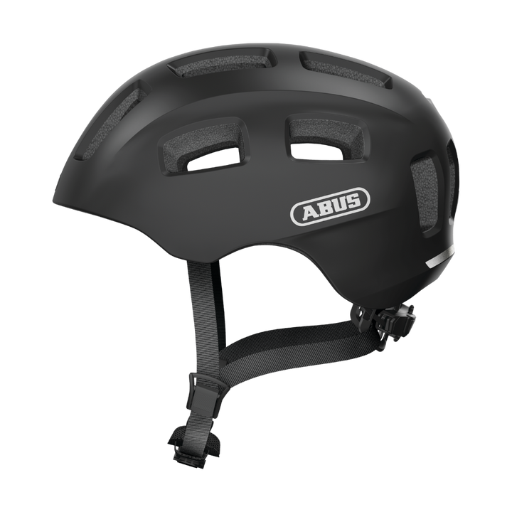 Cykelhjälm ABUS Youn-I 2.0 Velvet Black  – sedd från sidan