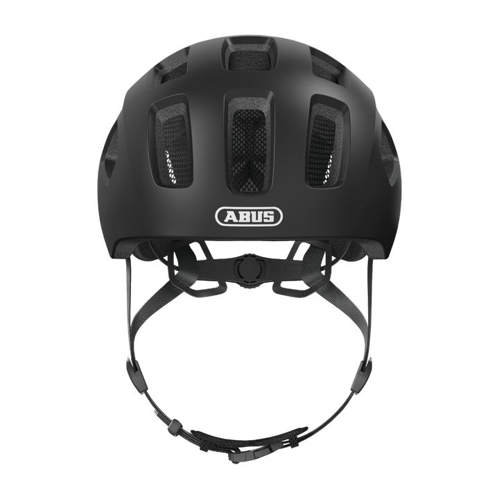 Cykelhjälm ABUS Youn-I 2.0 Velvet Black – framsida