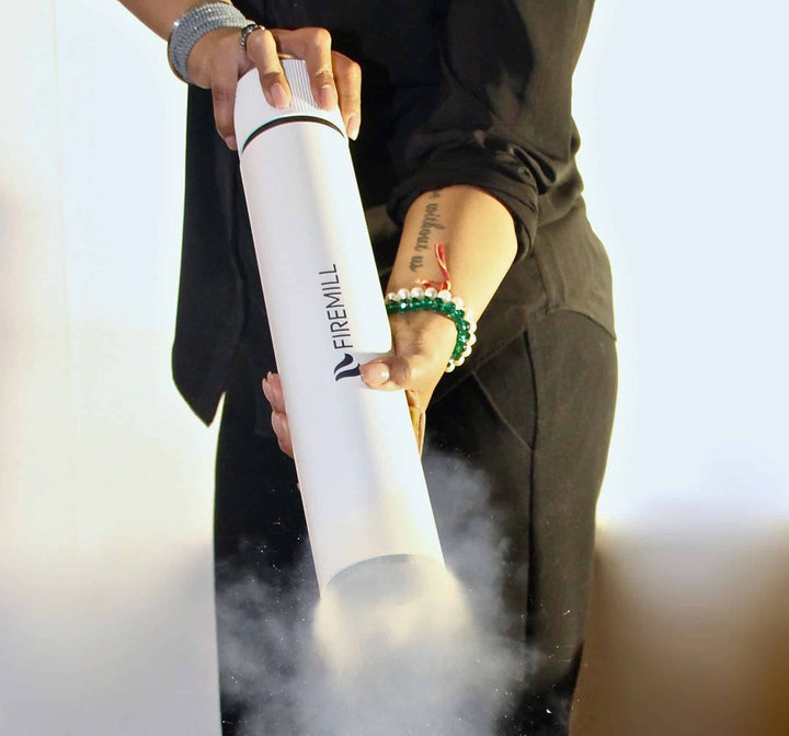 Användning av kolsyresläckare Firemill Original Vit 