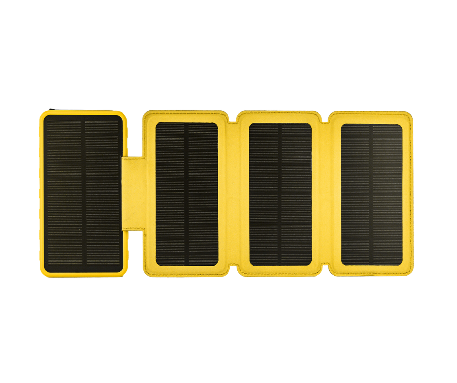 Powerbank Aqiila Powerbird BS10 med solceller och belysning