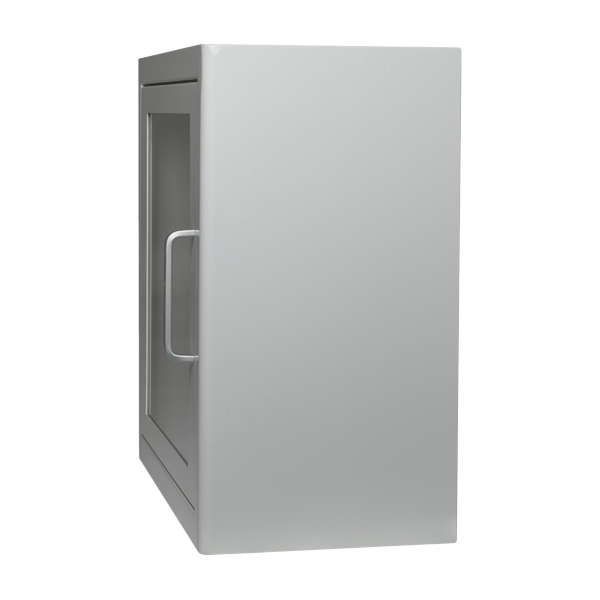 Väggskåp till hjärtstartare med larm 