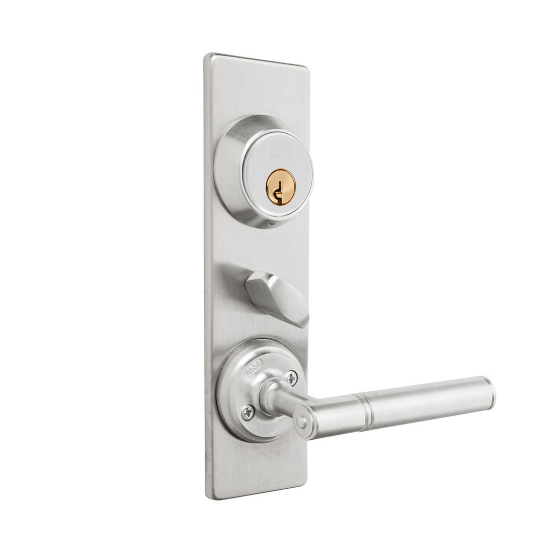 Behörssats ASSA Entré d12-B5 Epok 1930 - Matt krom