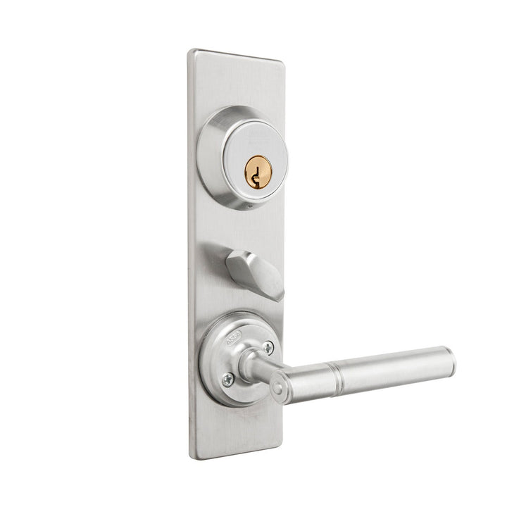 Behörssats ASSA Entré d12-B5 Epok 1930 - Matt krom