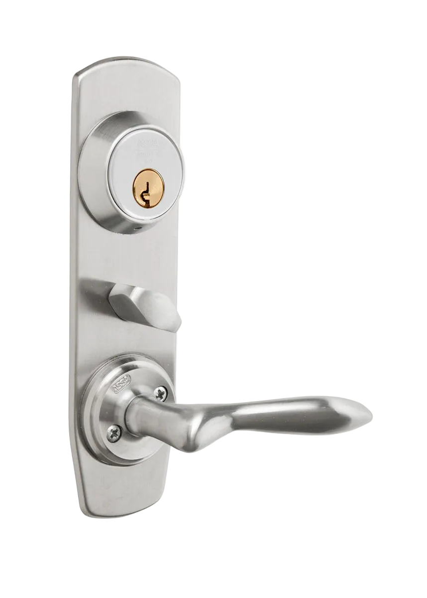 Behörssats ASSA Entré d12-B1 Epok 1956 - Mattkrom