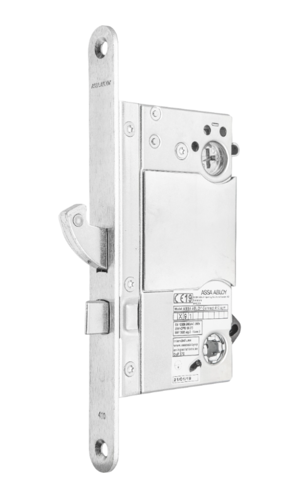 Godkänt låshus med hakregel ASSA 410-70 - Höger