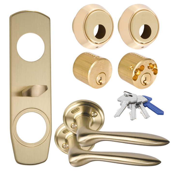 Behörspaket ASSA 1956 Mattmässing