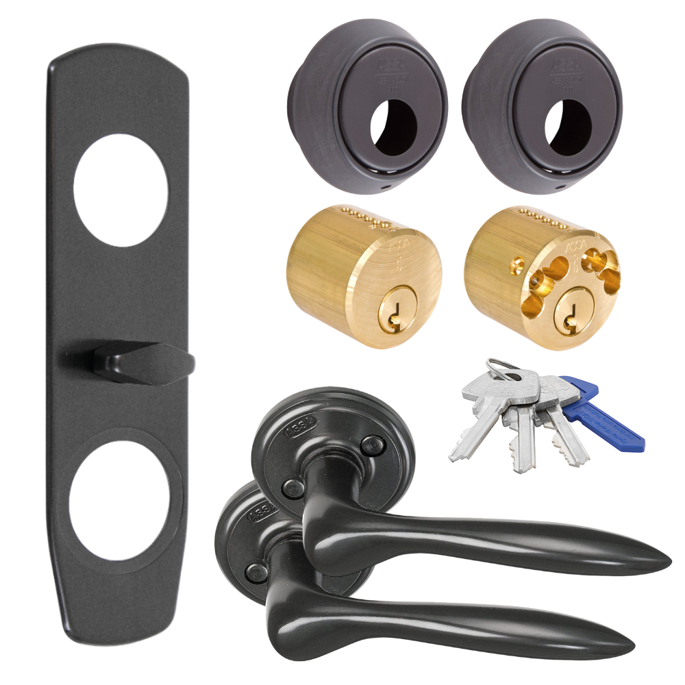 Behörspaket ASSA 1956 Mattsvart