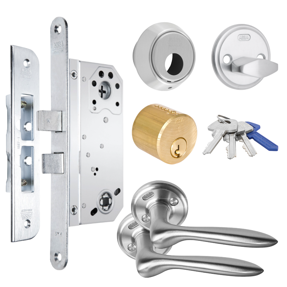 Komplett låspaket till lägenhetsdörrar