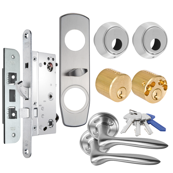 Komplett låspaket till villadörrar