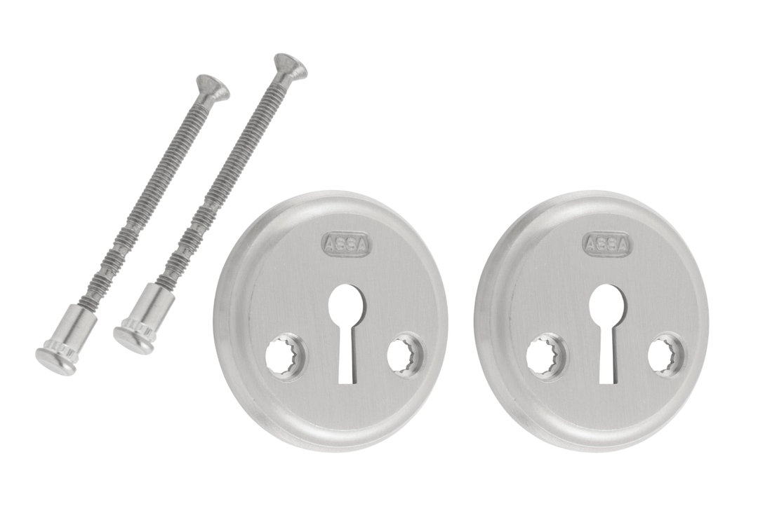 Nyckelskylt till innerdörrlås ASSA Epok 2991 - Matt krom - SB