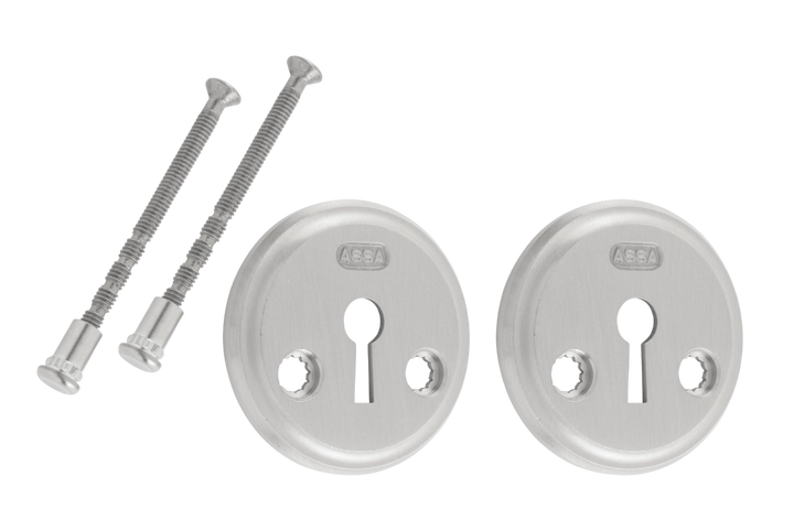 Nyckelskylt till innerdörrlås ASSA Epok 2991 - Matt krom - SB
