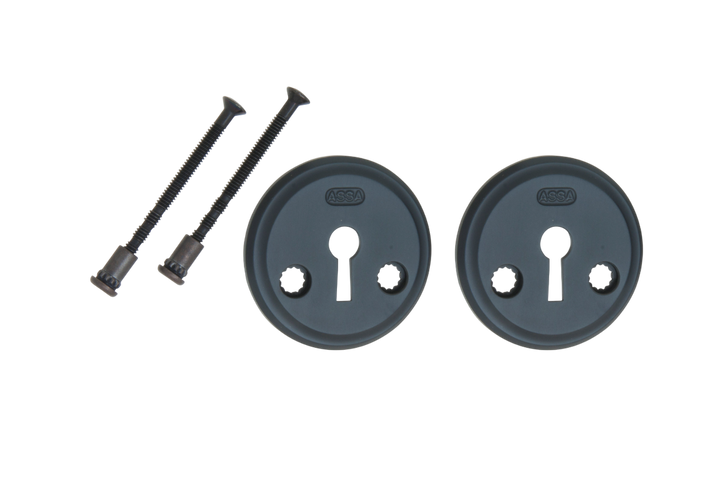 Nyckelskylt till innerdörrlås ASSA Epok 2991 - Mattsvart