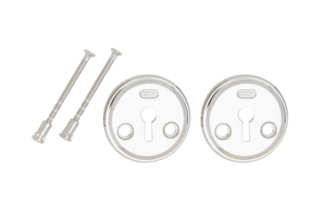 Nyckelskylt till innerdörrlås ASSA Epok 2991 - Nickel - SB