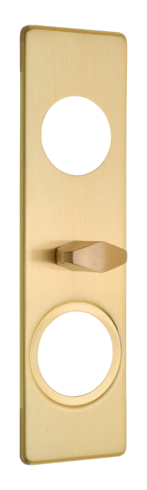 Vredskylt ASSA 4294-60 - Mattmässing