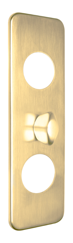 Vredskylt ASSA 4294-70 - Mattmässing