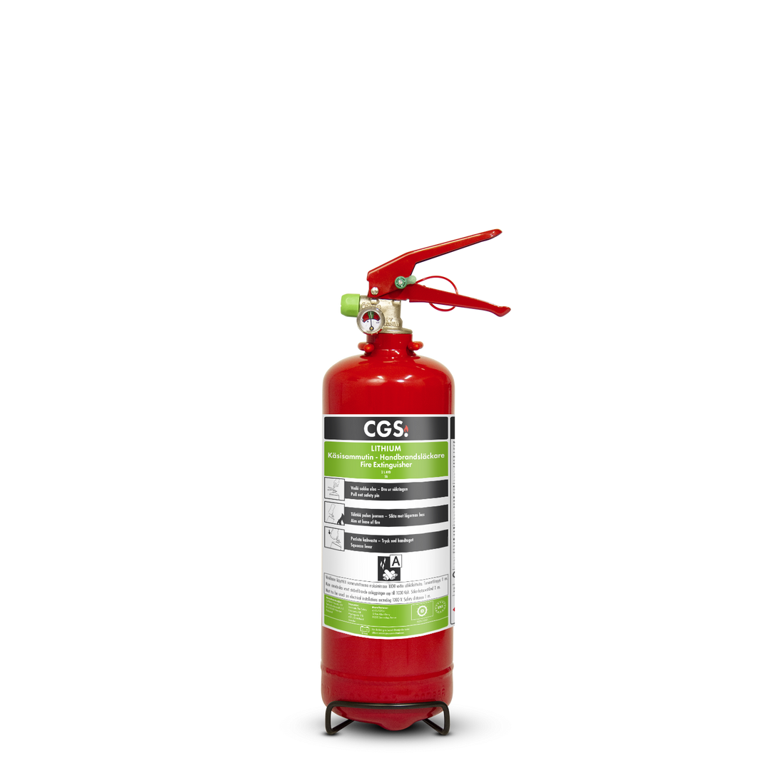Lithium / AVD brandsläckare 2 liter Housegard