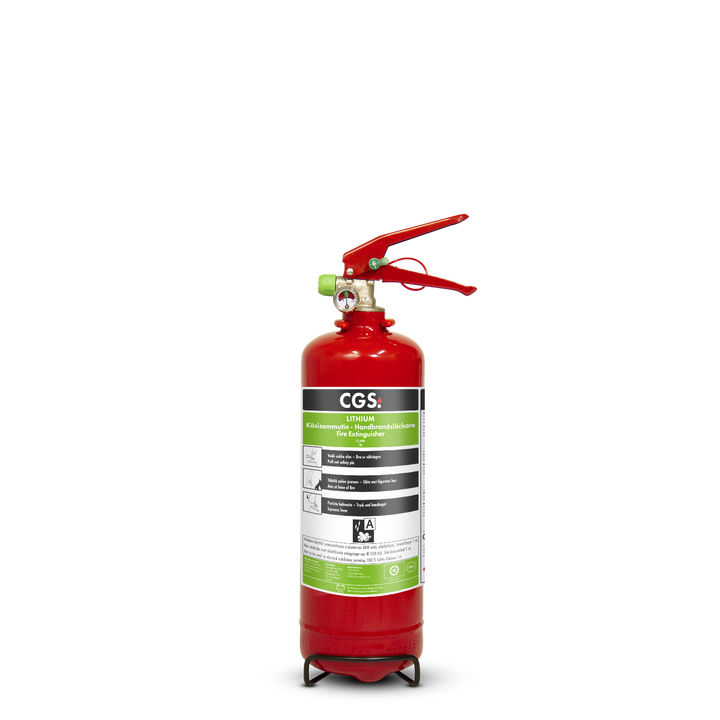 Lithium / AVD brandsläckare 2 liter Housegard
