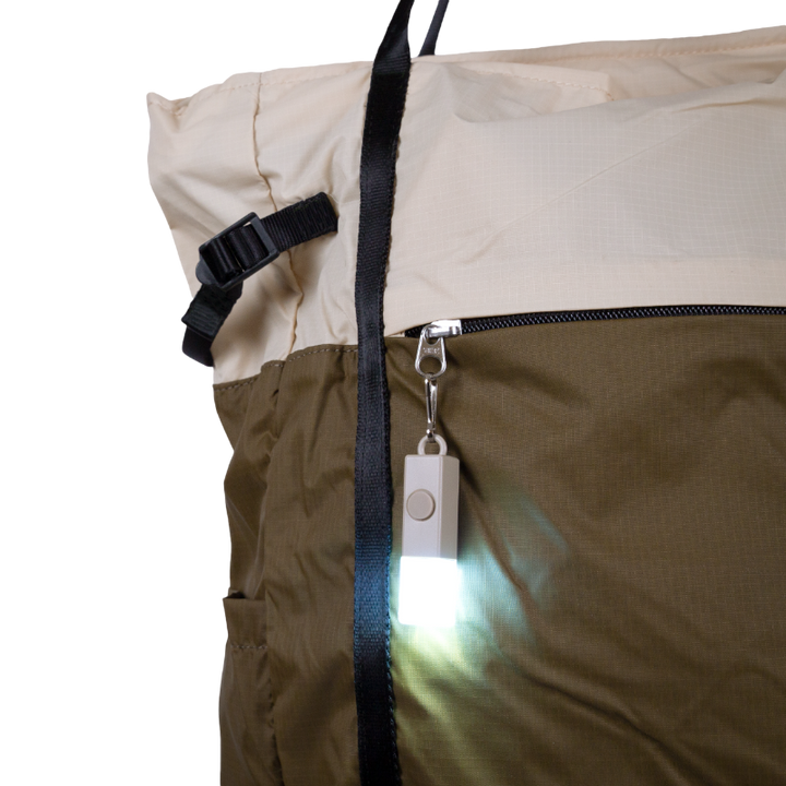 Bärbar LED ljus Bookman Lightstick Grå på väska