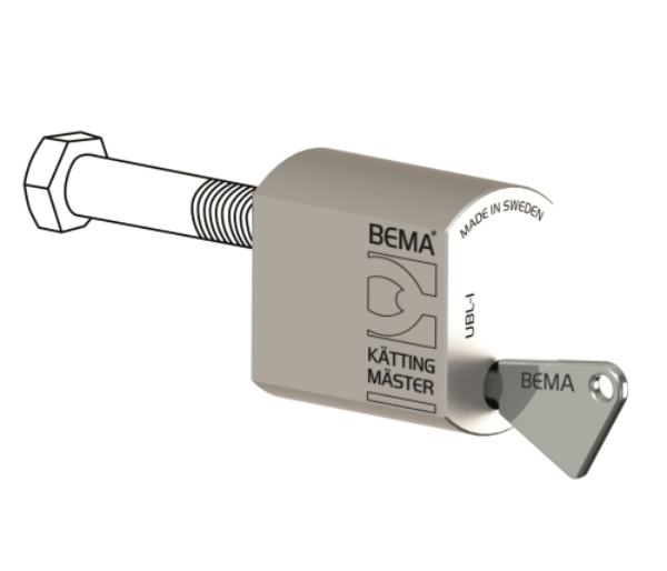 Båtmotorlås BEMA UBL-1 för utombordare över 40 hk 