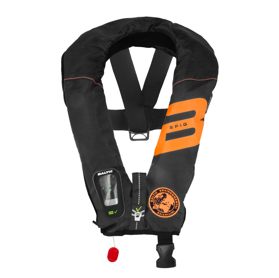 Uppblåsbar räddningsväst Baltic EPIQ EI AUTO 165 Svart