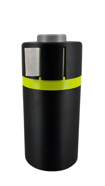 Batteribox WHTiF Svart/Grön, inkl stickers