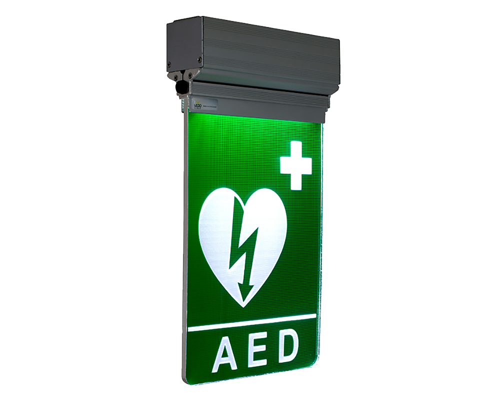 LED-belyst armatur 'AED' LedoLight