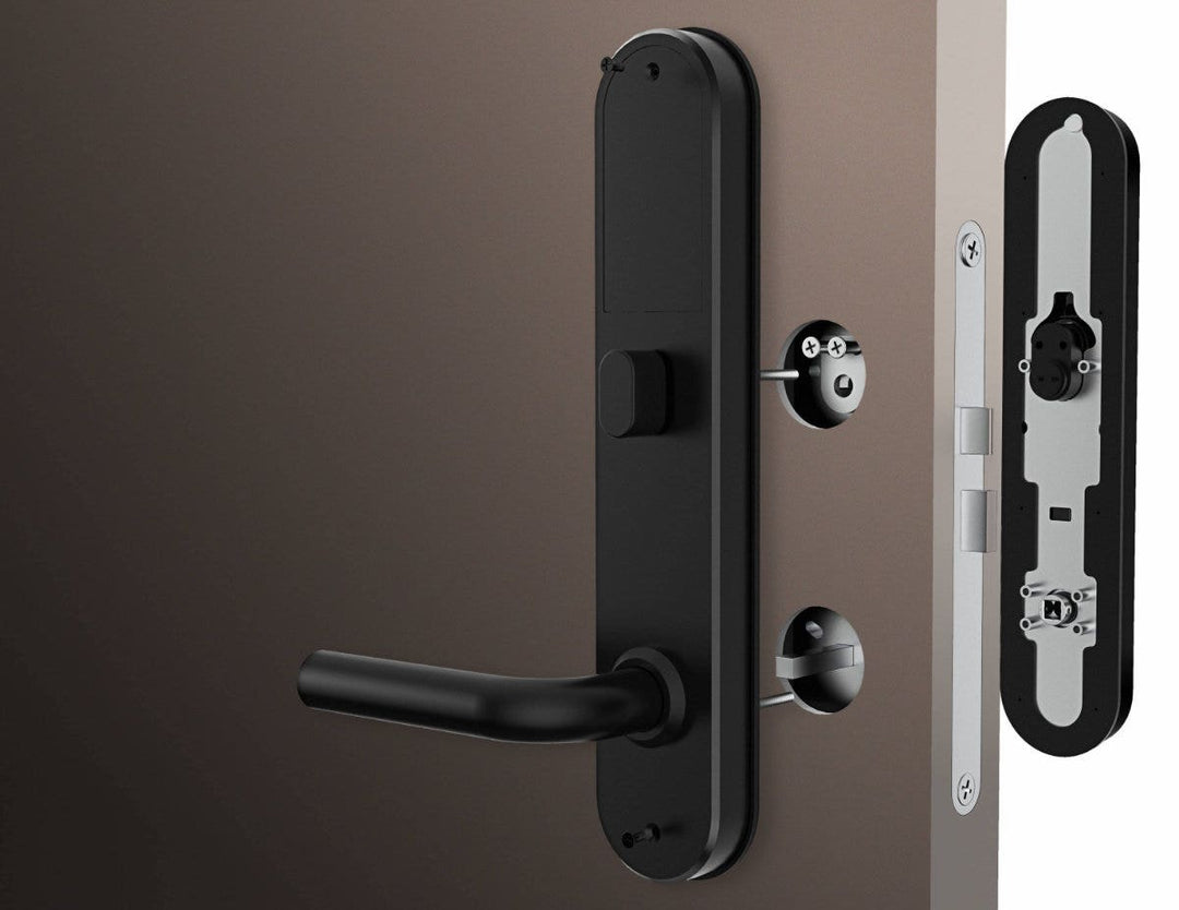 Smart digital lås BG 3000 - Installation på dörren