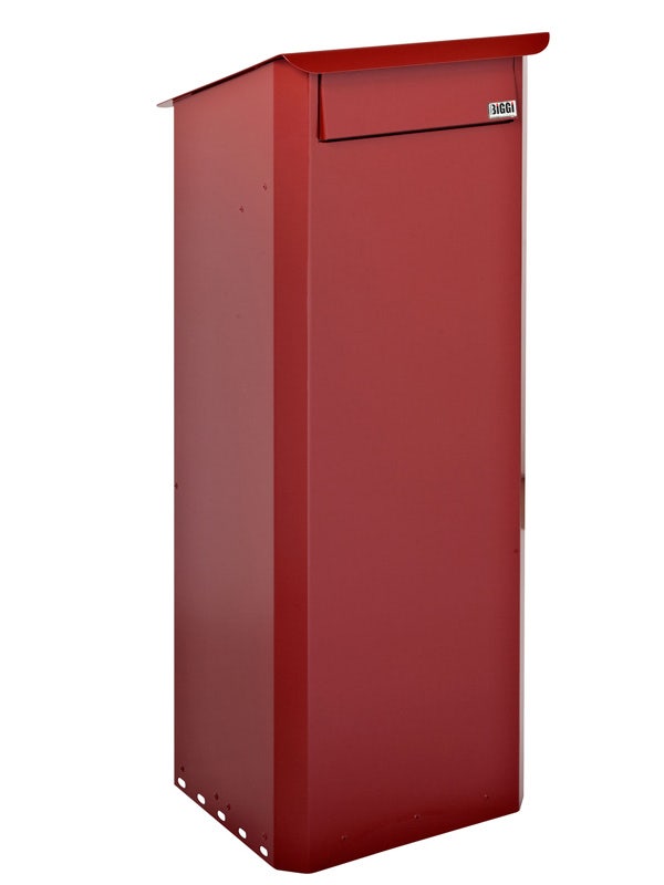 Låsbar postlåda Biggi Original - Tömningslucka bak