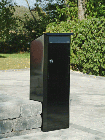 Låsbar postlåda Biggi Original - Tömningslucka fram