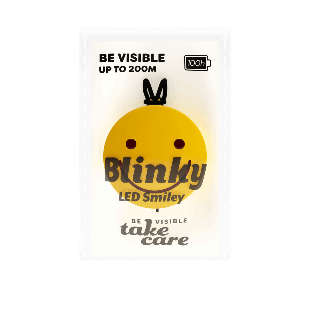 UTGÅTT - Reflex Blinky Smiley med LED belysning