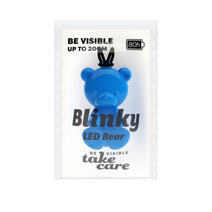 Blinkande LED belysning Blinky Bear – bild 2 – St George