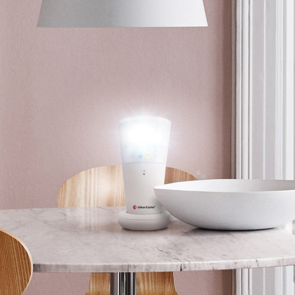 Blixtljus i Visitsystem för personer med nedsatt hörsel