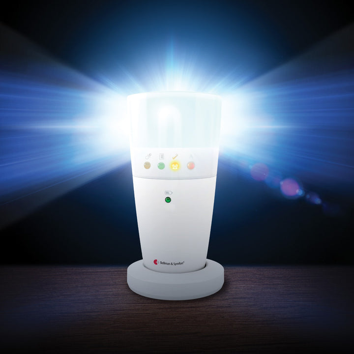 Blixtljus i Visitsystem för personer med nedsatt hörsel