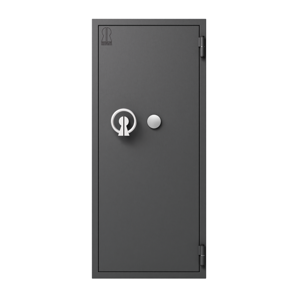 Brand- och stöldskyddsskåp Robursafe S2-1000/60P med nyckel