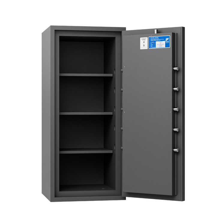 Brand- och stöldskyddsskåp Robursafe S2-1000/60P med öppen dörr