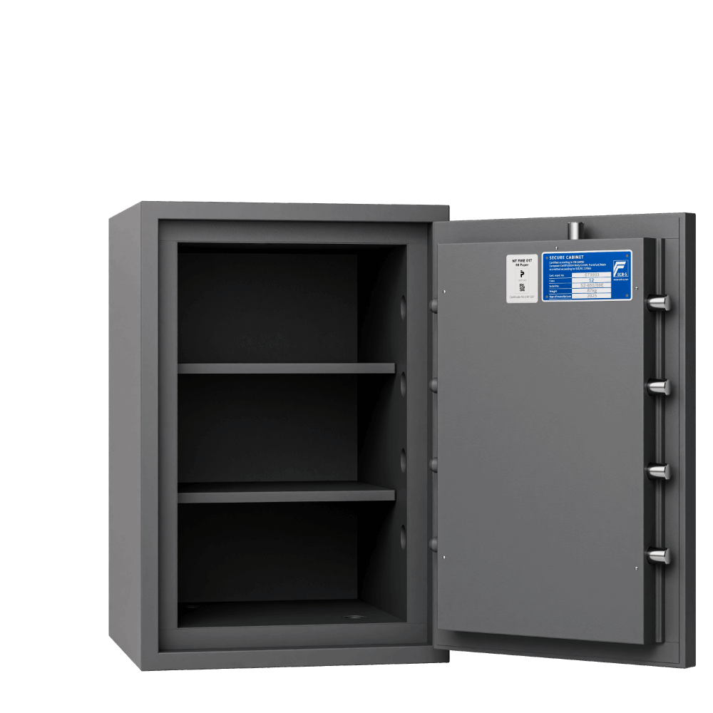 Brand- och stöldskyddsskåp Robursafe S2-650/60P med kodlås – bild 2 – St George
