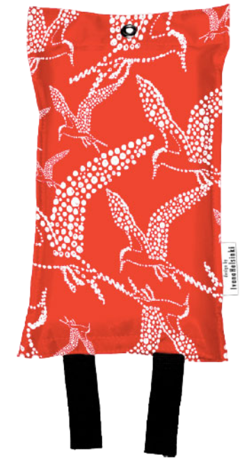 Brandfilt Design IvanaHelsinki 120x180 cm Röd