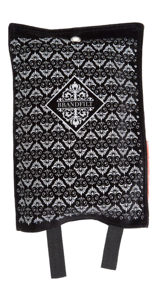 Brandfilt 120x180 cm Lotta Friberg Design Exklusiv Silver