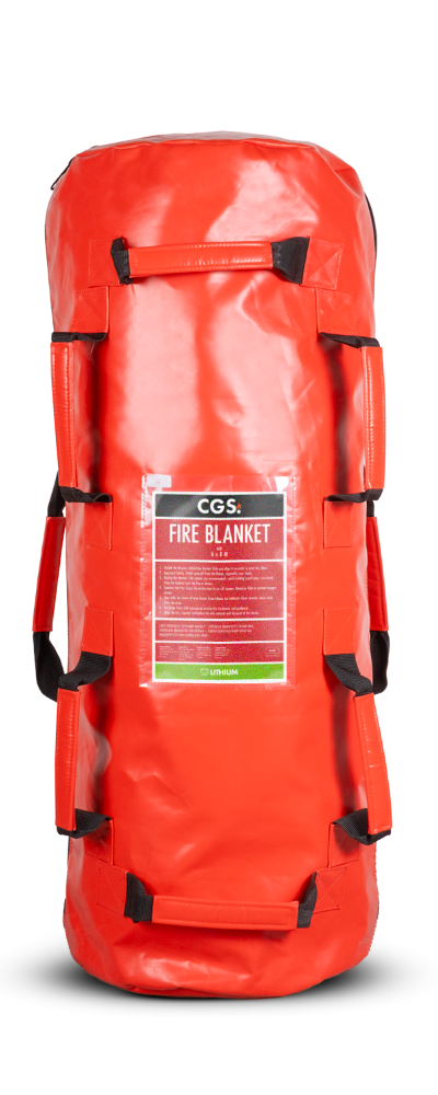 Brandfilt till lithiumbränder 8 x 6 meter