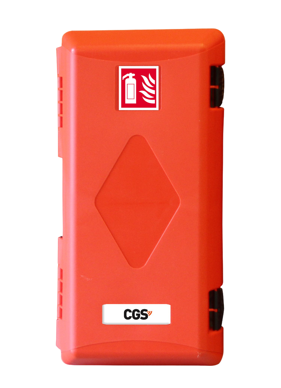 Brandsläckarskåp CGS PRO EC6P för 6 kg pulversläckare utan inspektionsfönster