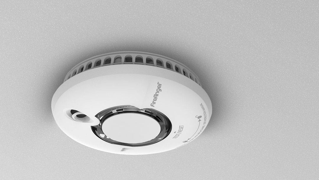 Brandvarnare FireAngel Wi-Safe2 sammankopplingsbar med inbyggt 10-års batteri