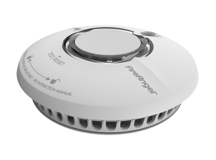 Brandvarnare FireAngel Wi-Safe2 sammankopplingsbar med inbyggt 10-års batteri