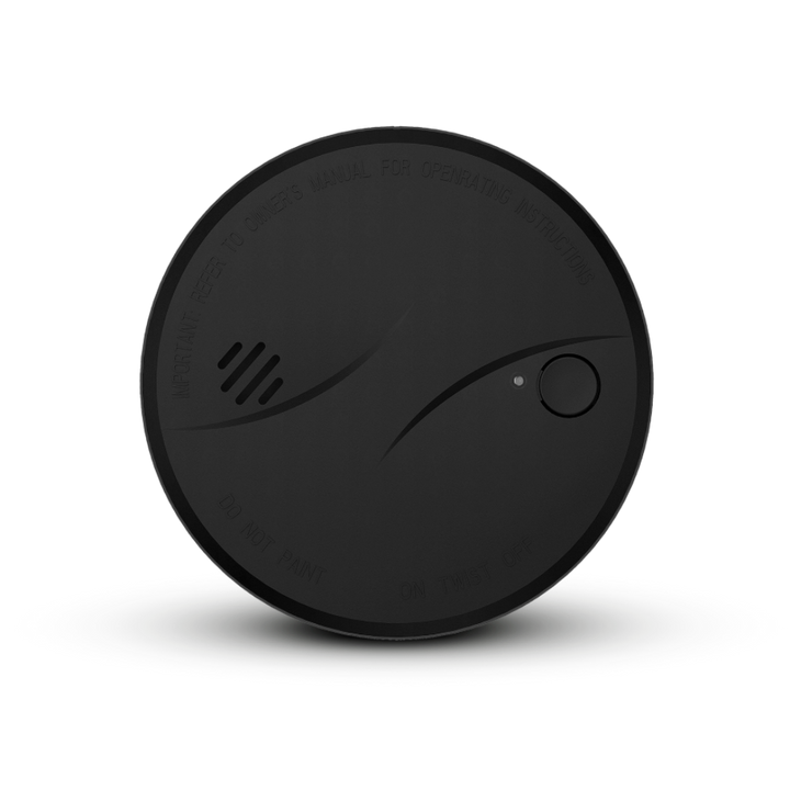 Brandvarnare Housegard Black med inbyggt 10-årsbatteri