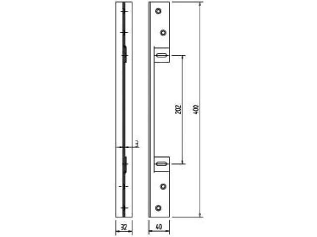Brytskydd ASSA T-järn