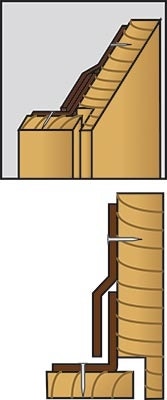 Brytskydd C-Profilen typ I (inåtgående) - Brun